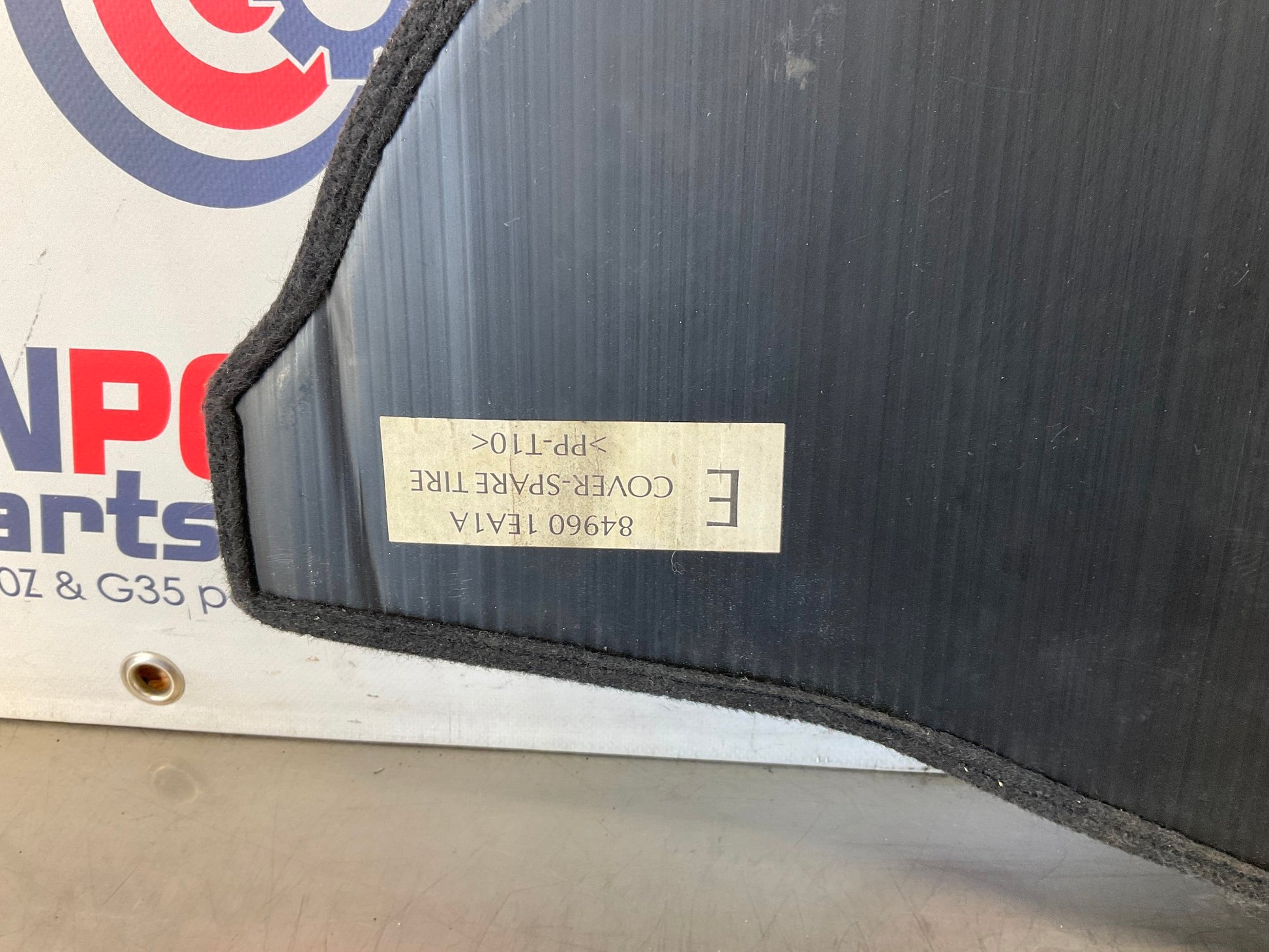 2012 Nissan 370Z Trunk Spare Tire Cover Subfloor 84960 OEM 24BDME9 - On Point Parts Inc