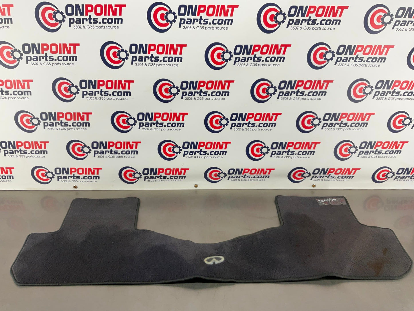 2003 Infiniti G35 Rear Floor Mat OEM 11BJRD9x - On Point Parts Inc