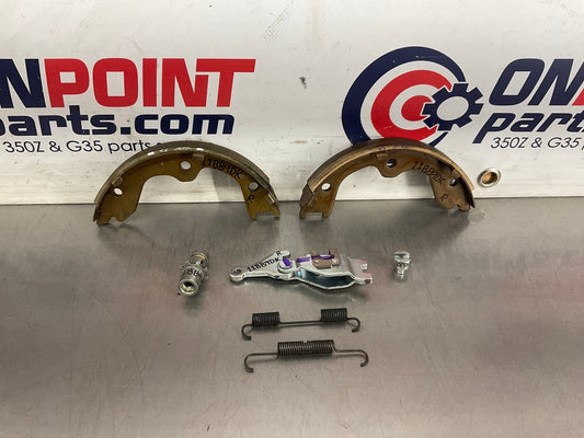2016 Nissan 370Z Passenger Right Akebono Emergency Brake Hardware OEM 11BBGDK - On Point Parts Inc