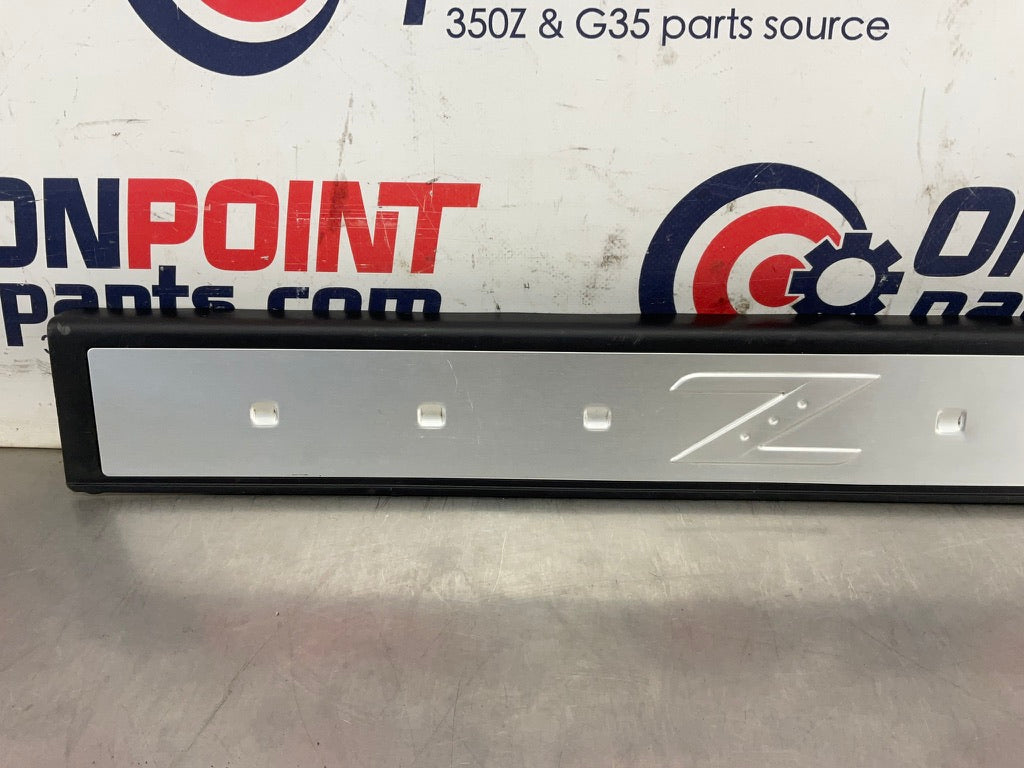 2004 Nissan 350Z Passenger Right Door Threshold Kick Plate Trim OEM 14BEQE7 - On Point Parts Inc