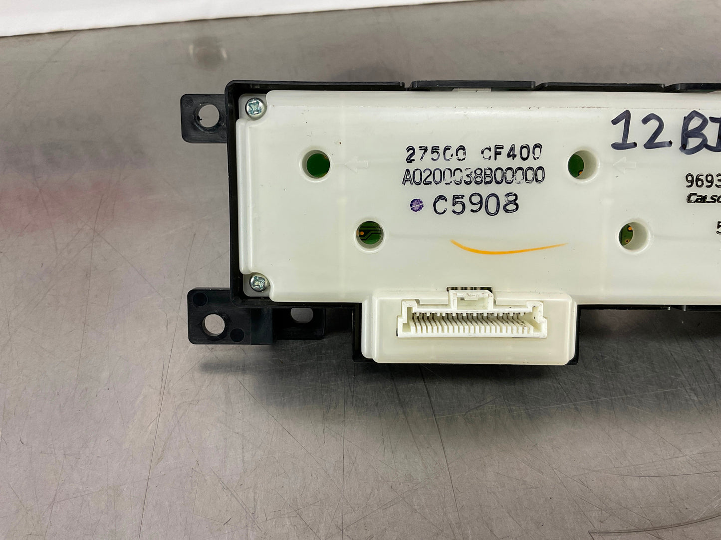 2006 Nissan 350Z Front AC Climate Controls and Switches OEM 12BI3DC - On Point Parts Inc