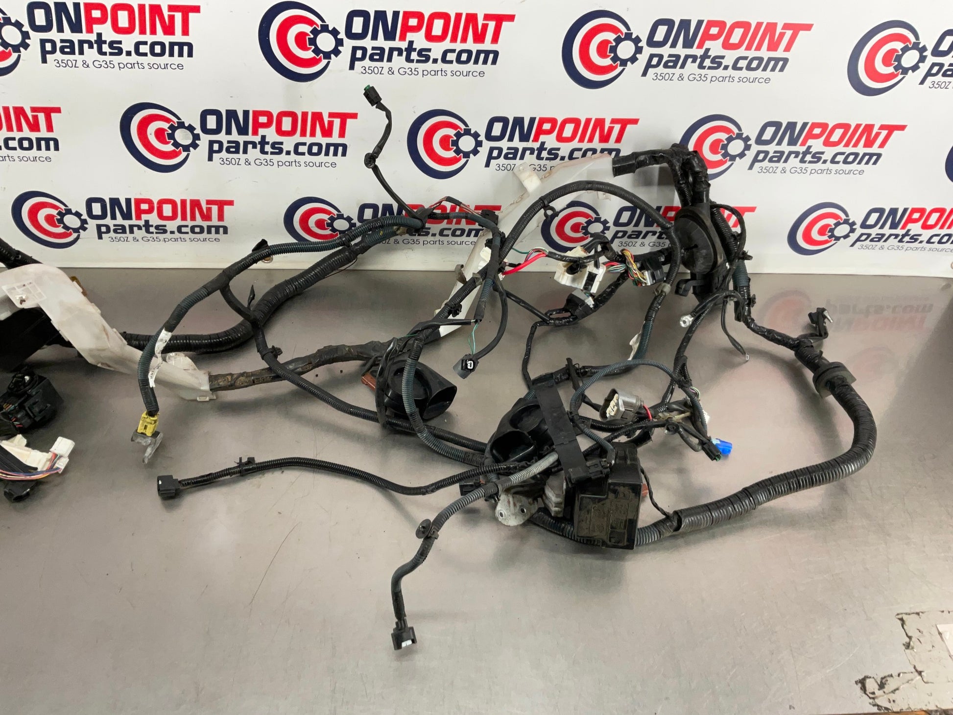 2008 Infiniti G37 VQ37VHR Engine Room Bay Wiring Harness Manual OEM 21BAXDG - On Point Parts Inc