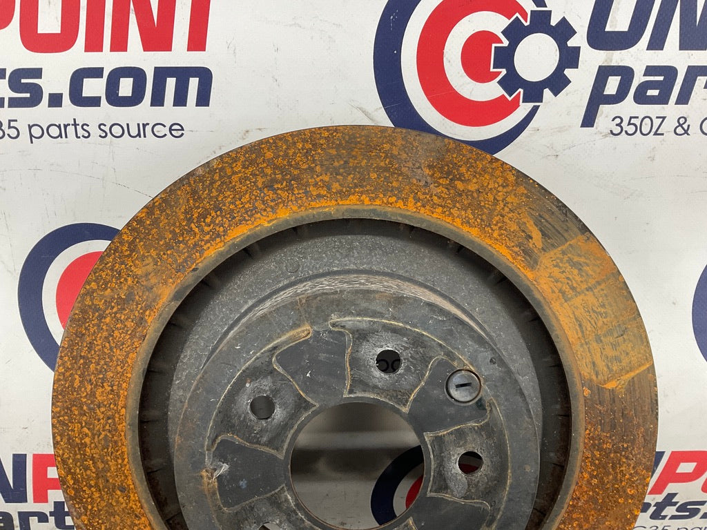 2016 Nissan 370Z Rear Akebono Brake Rotors  OEM 11BB9DG - On Point Parts Inc