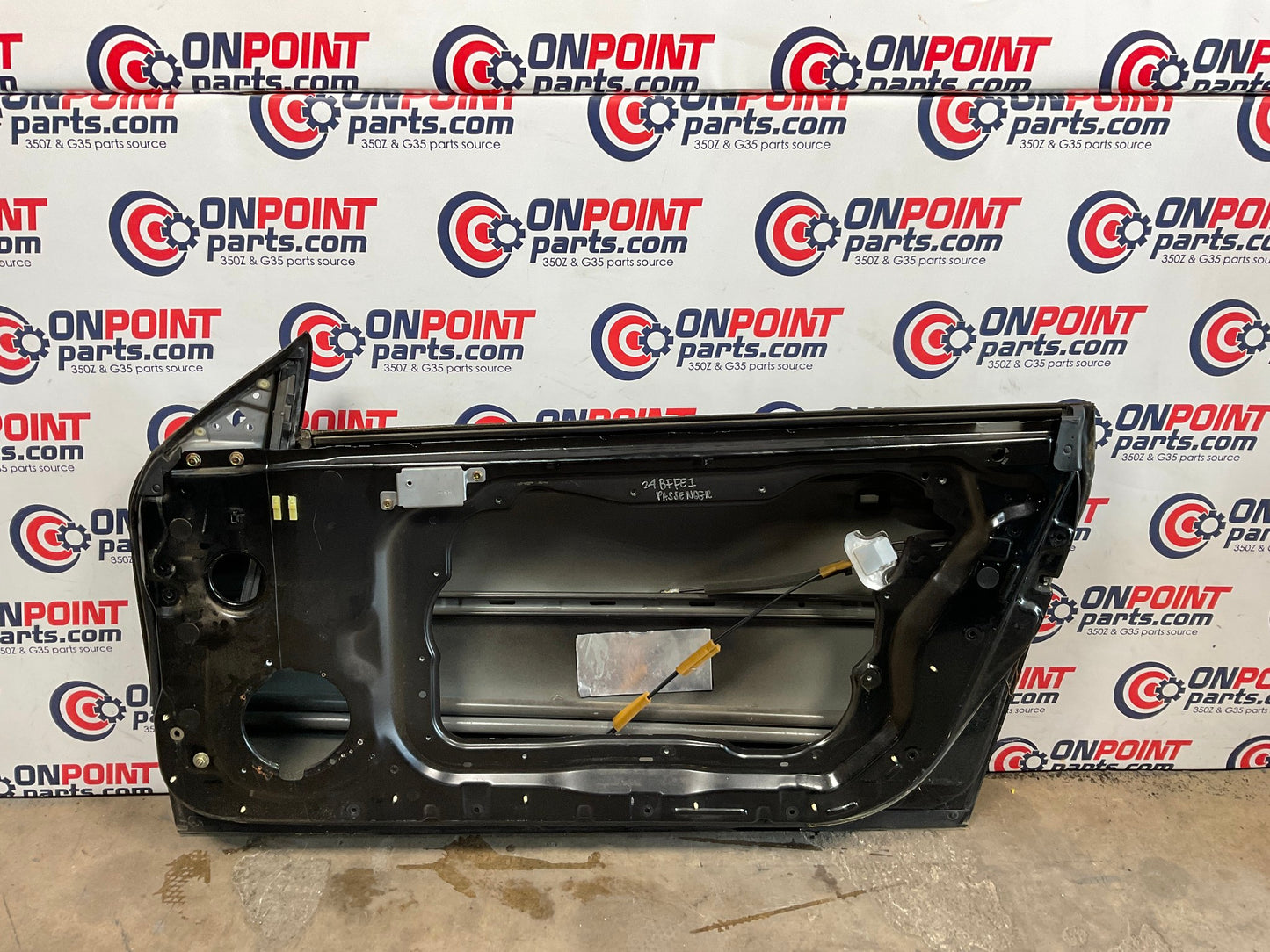 2005 Infiniti G35 Coupe Passenger Right Door Shell OEM 24BFFE1 - On Point Parts Inc