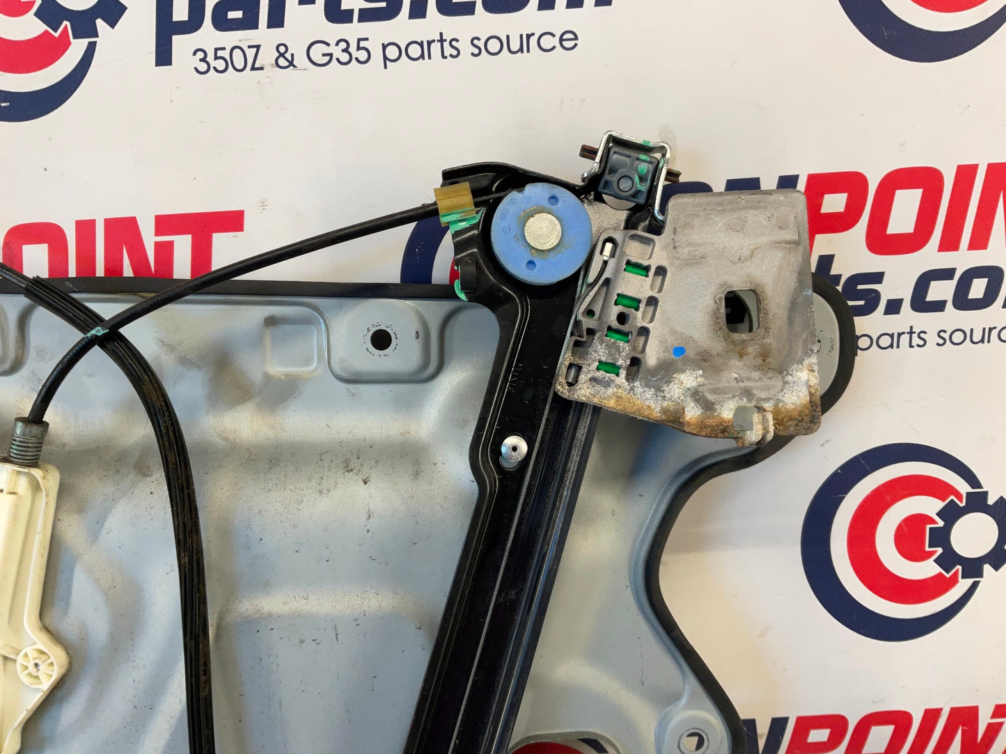 2012 Nissan 370Z Driver Left Window Regulator Motor Assembly OEM 24BDME3 - On Point Parts Inc