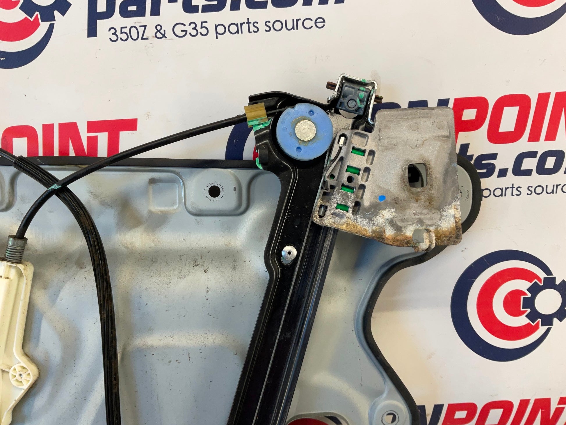 2012 Nissan 370Z Driver Left Window Regulator Motor Assembly OEM 24BDME3 - On Point Parts Inc