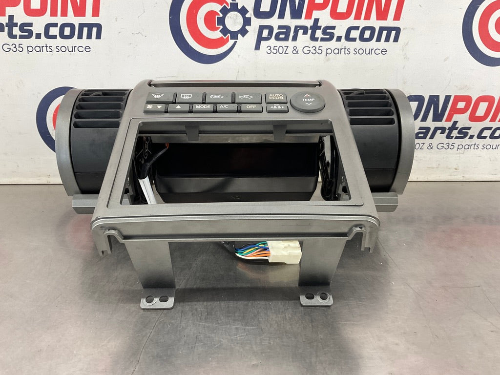 2003 Infiniti G35 Center Dash Bezel Trim AC Controls with Cubby OEM 13BEWE8 - On Point Parts Inc