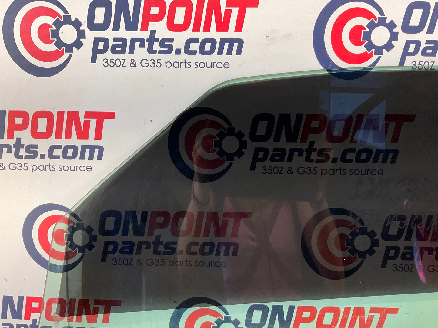 2012 Nissan 370Z Passenger Right Tinted Window Glass OEM 24BDME1 - On Point Parts Inc