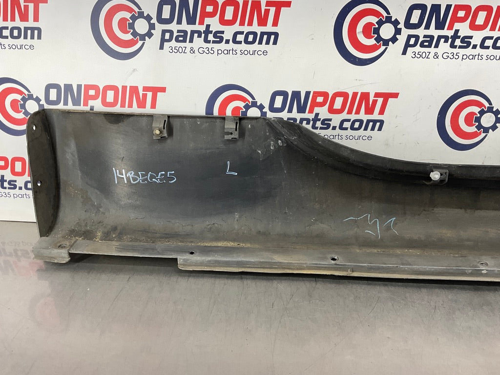 2004 Nissan 350Z Driver Left Rocker Panel Side Skirt OEM 14BEQE5 - On Point Parts Inc