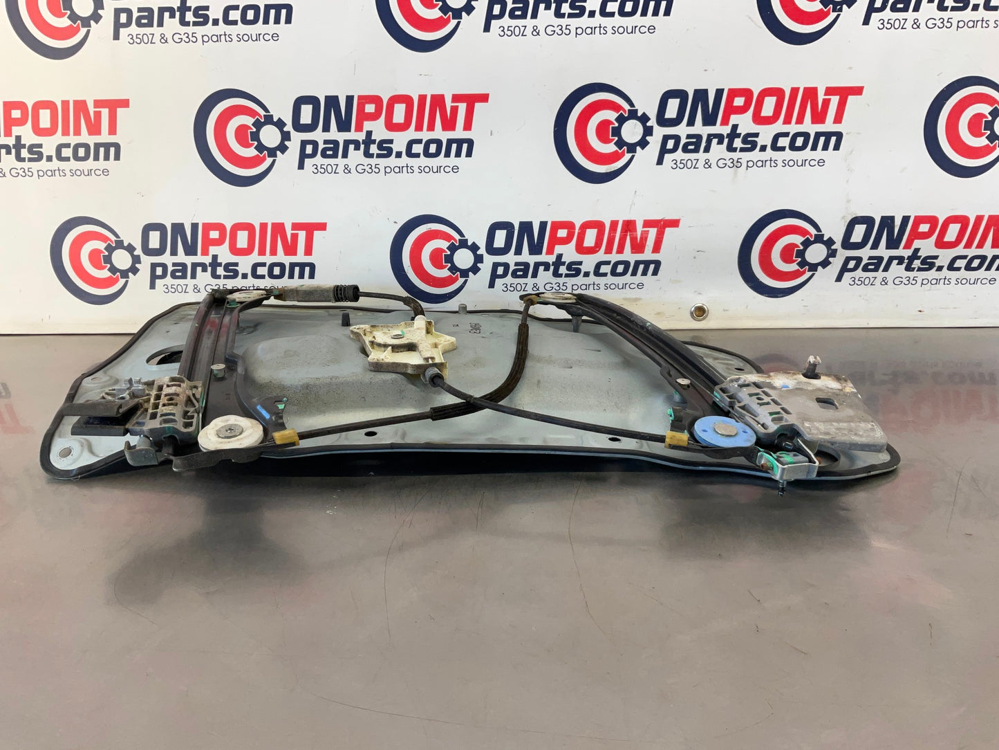 2012 Nissan 370Z Passenger Right Window Regulator Motor Assembly OEM 24BDME3 - On Point Parts Inc