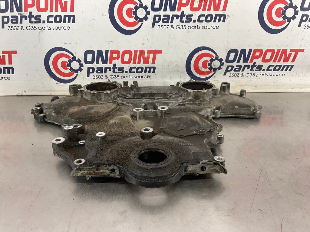 2004 Infiniti G35 VQ35DE Engine Front Timing Chain Cover OEM 15BE4E0 - On Point Parts Inc