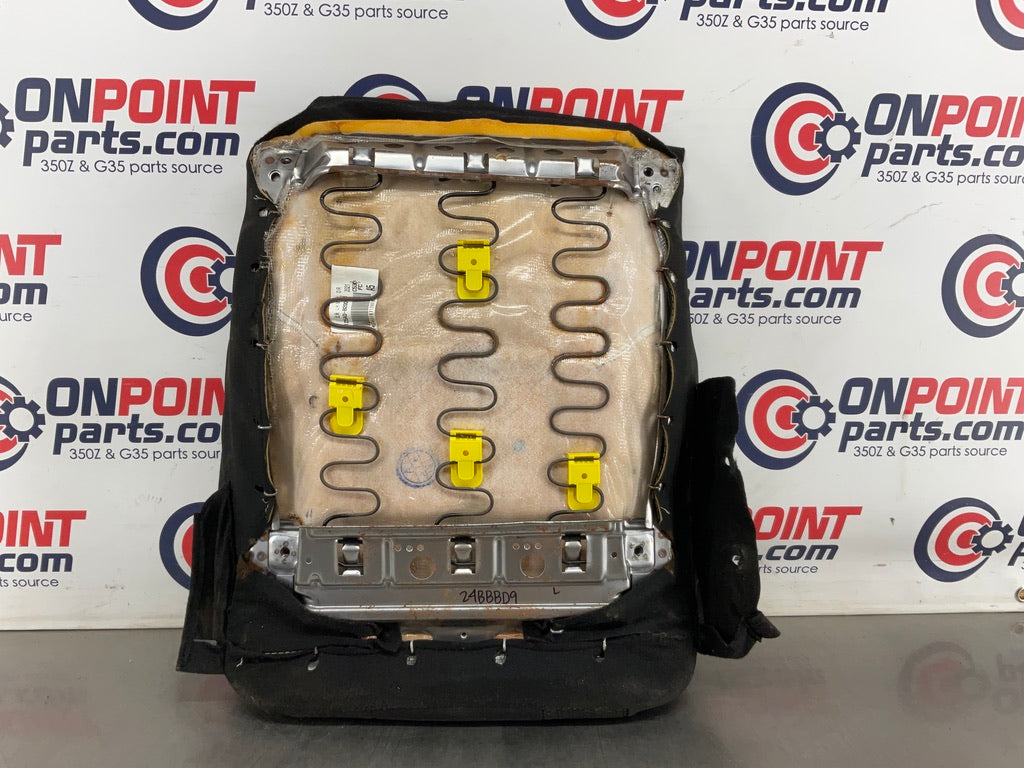 2010 Nissan 370Z Driver Left Lower Cloth Seat Cushion OEM 24BBBD9 - On Point Parts Inc