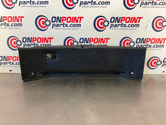 2012 Nissan 370Z Trunk Latch Cover Trim 84992 OEM 24BDME8 - On Point Parts Inc