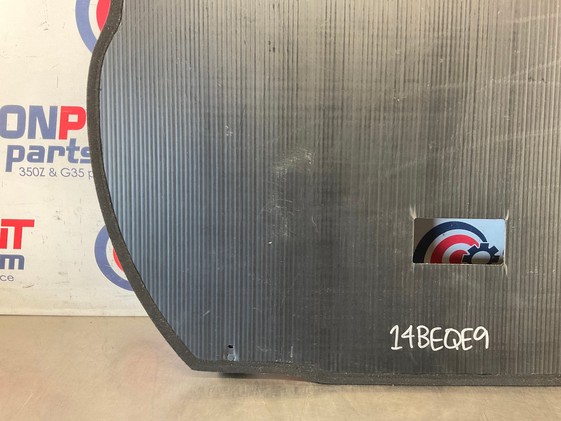 2004 Nissan 350Z Convertible Rear Trunk Spare Tire Cover Subfloor OEM 14BEQE9 - On Point Parts Inc