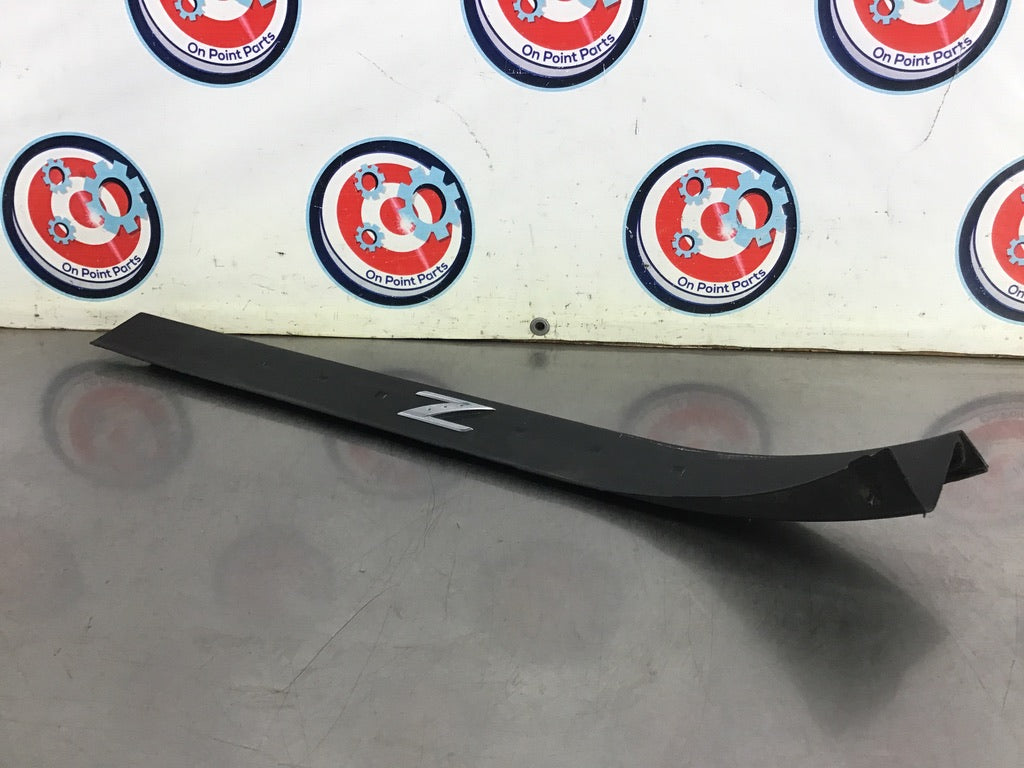 2007 Nissan 350Z Passenger Interior Door Threshold Kickplate Trim OEM 13BK4C8 - On Point Parts Inc