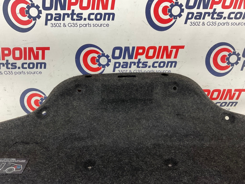 2003 Infiniti G35 Trunk Lid Liner 84966 OEM 13BEWE9 - On Point Parts Inc