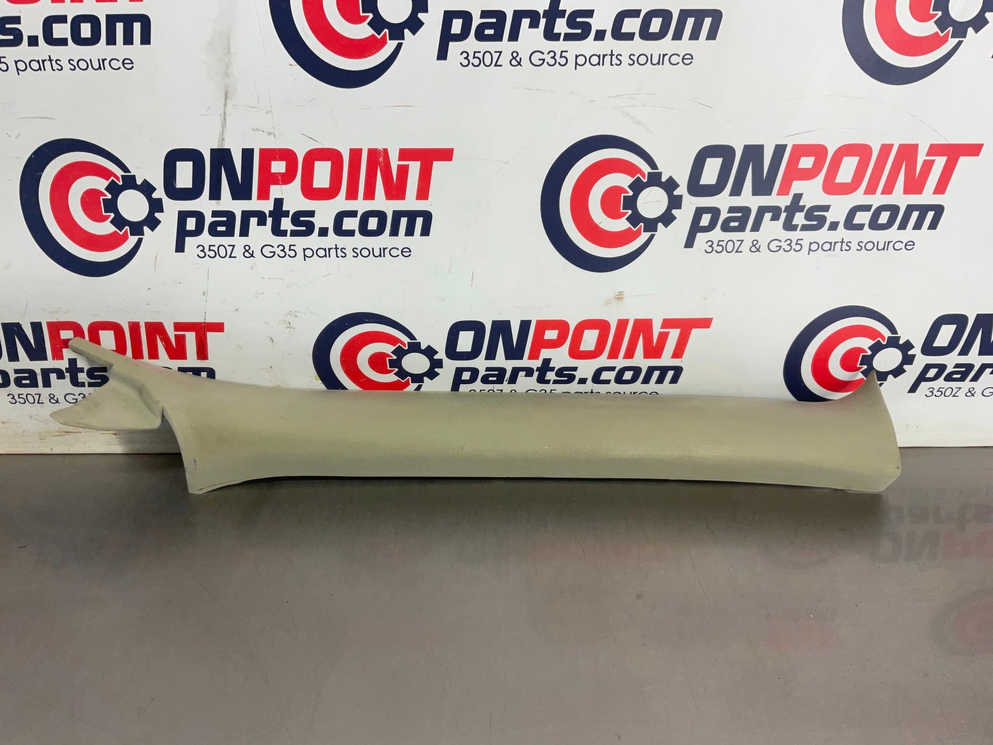 2004 Infiniti G35 Passenger Right Interior Cloth A Pillar Trim 76911 OEM 15BE4E7 - On Point Parts Inc