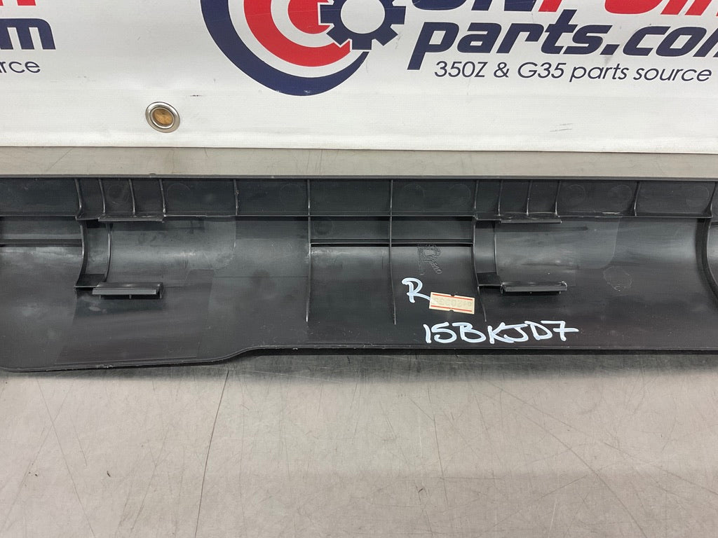 2009 Nissan 370Z Passenger Right Interior Door Threshold Sill Trim OEM 15BKJD7 - On Point Parts Inc