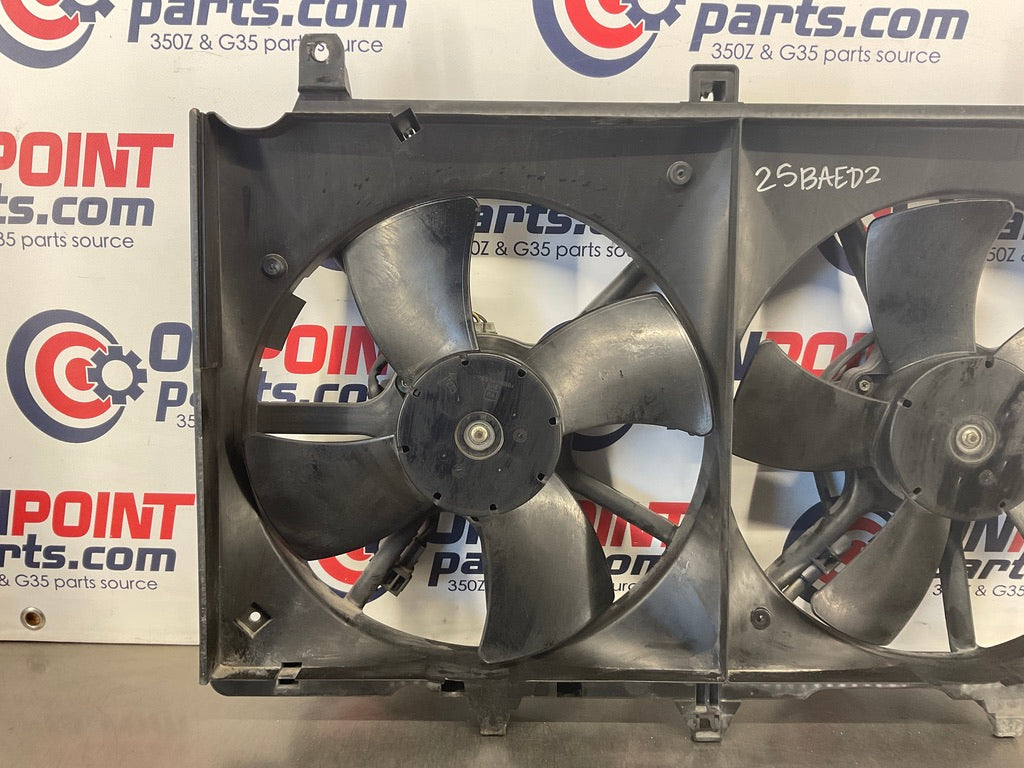 2005 Nissan 350Z Radiator Fan Shroud Assembly OEM 25BAED2 - On Point Parts Inc