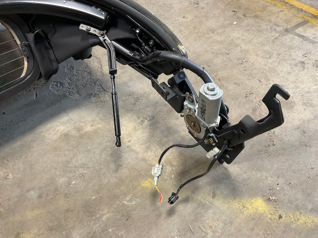 2004 Nissan 350Z Complete Convertible Soft Top with Motors OEM 14BEQE9 - On Point Parts Inc