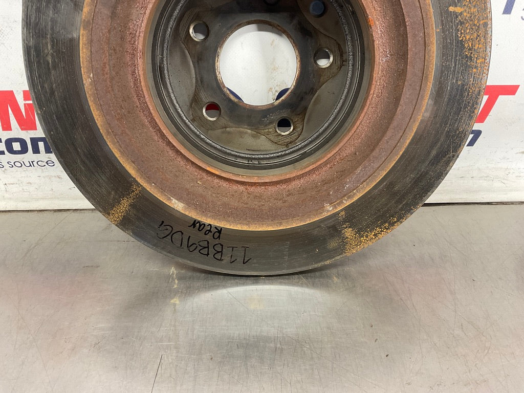 2016 Nissan 370Z Rear Akebono Brake Rotors  OEM 11BB9DG - On Point Parts Inc