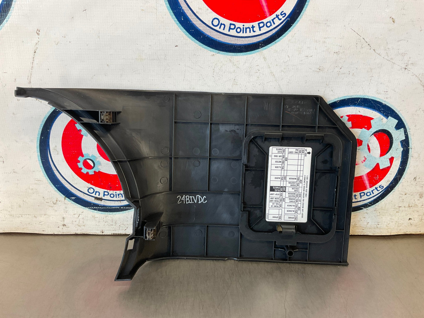 2004 Nissan 350Z Driver Left Fuse Panel Kick Plate OEM 24BIVDC - On Point Parts Inc