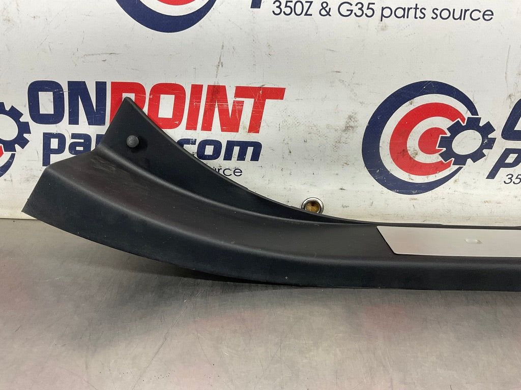 2004 Nissan 350Z Passenger Right Door Threshold Kick Plate Trim OEM 14BEQE7 - On Point Parts Inc