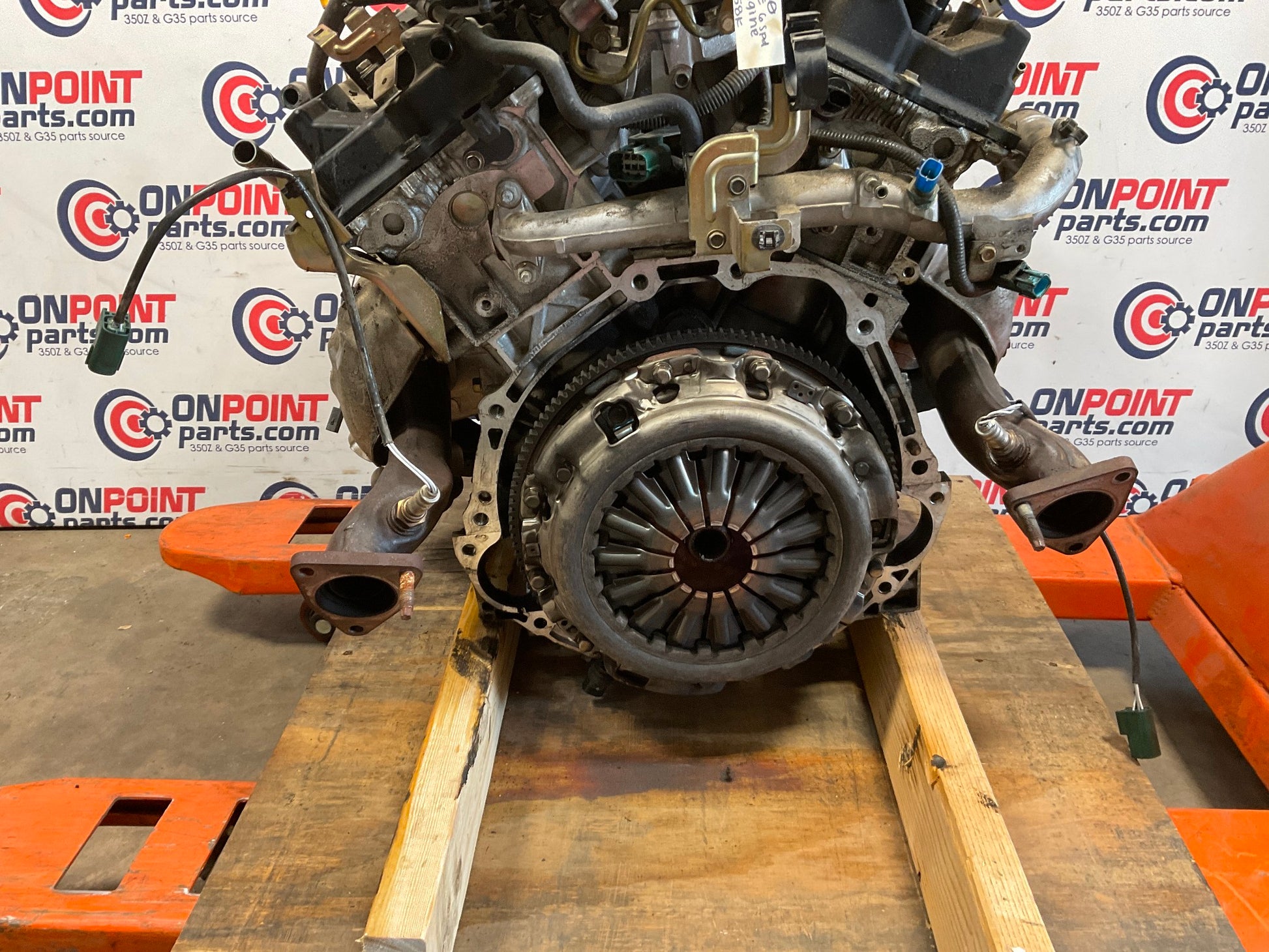 2003 Infiniti G35 V6 VQ35DE 6 Speed Engine Manual 158k OEM 13BEWE0 - On Point Parts Inc