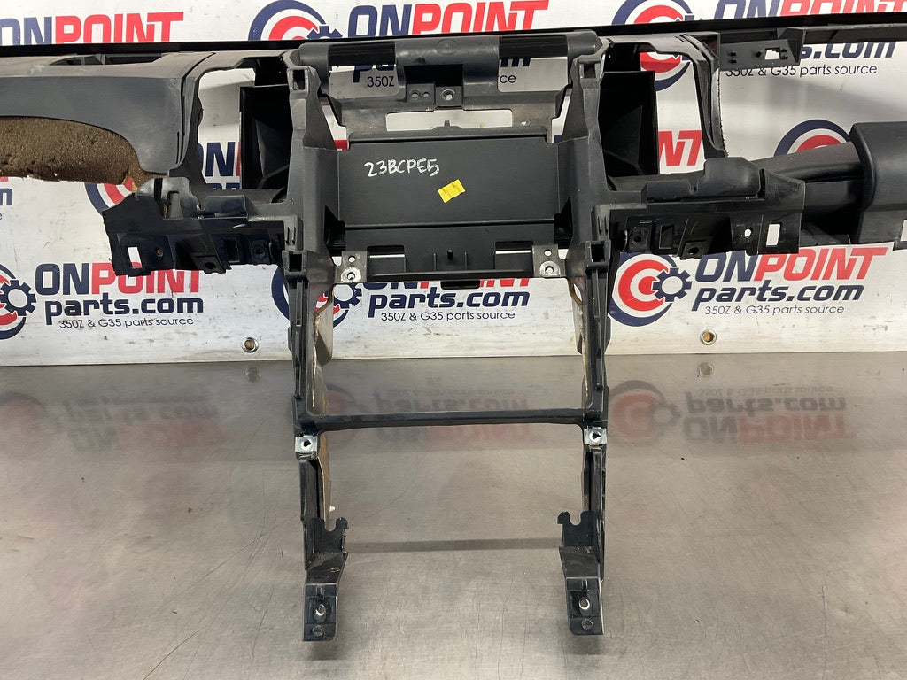 03-09 Nissan 350Z Coupe Dash Panel Frame Assembly Black 68200CD00A