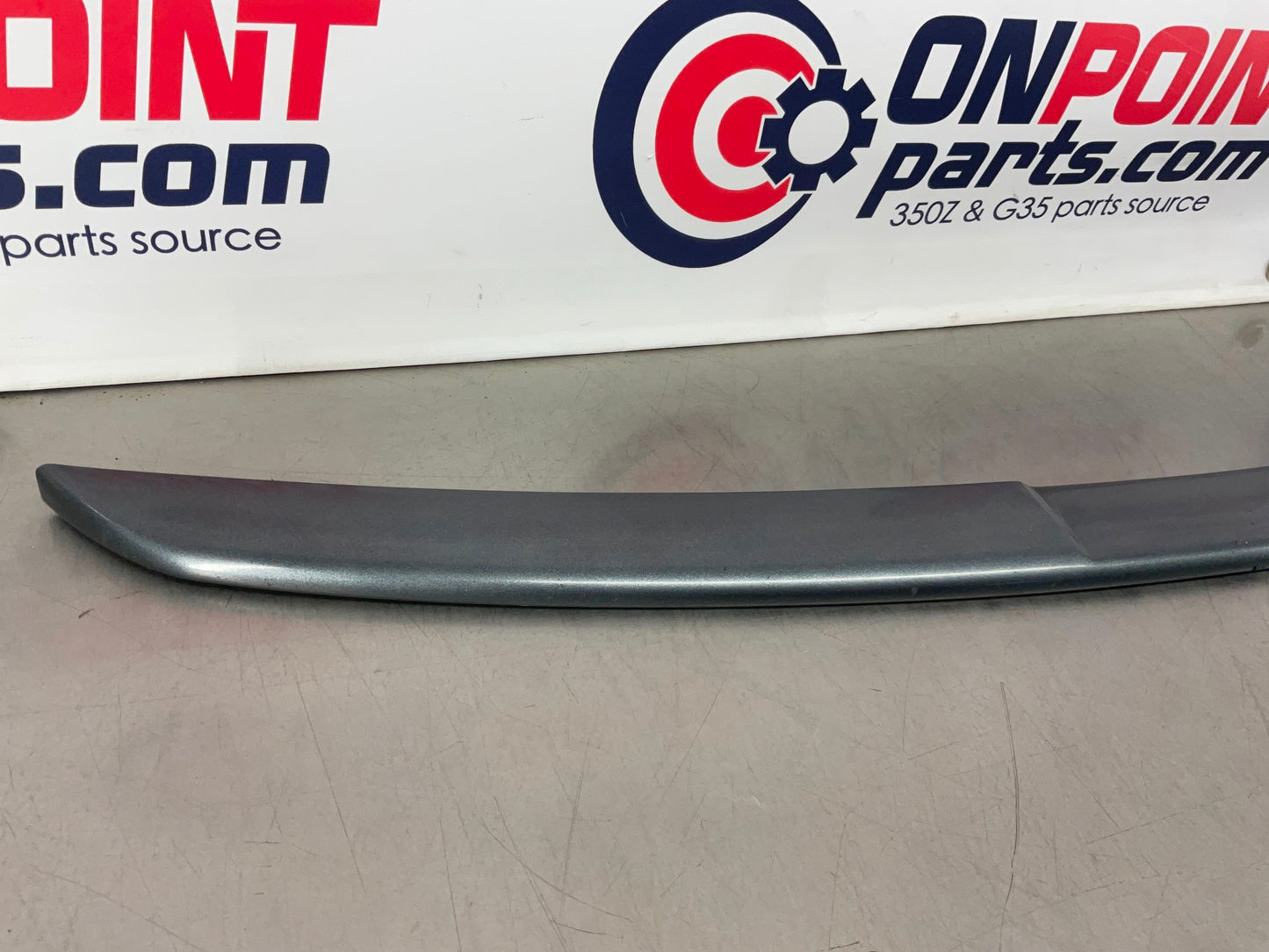 2008 Nissan 350Z Front Bumper Grille Moulding Fins OEM 23BJMD7 - On Point Parts Inc