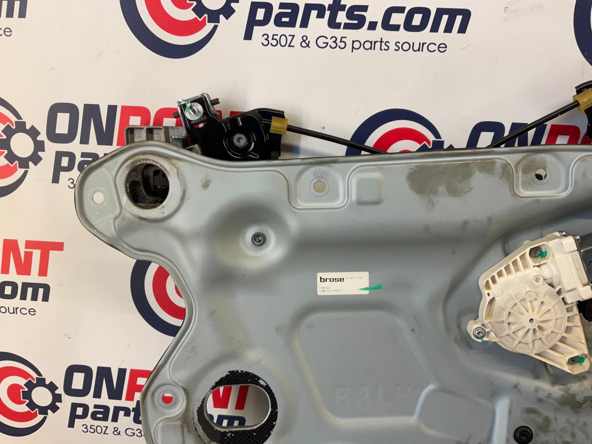 2012 Nissan 370Z Driver Left Window Regulator Motor Assembly OEM 24BDME3 - On Point Parts Inc