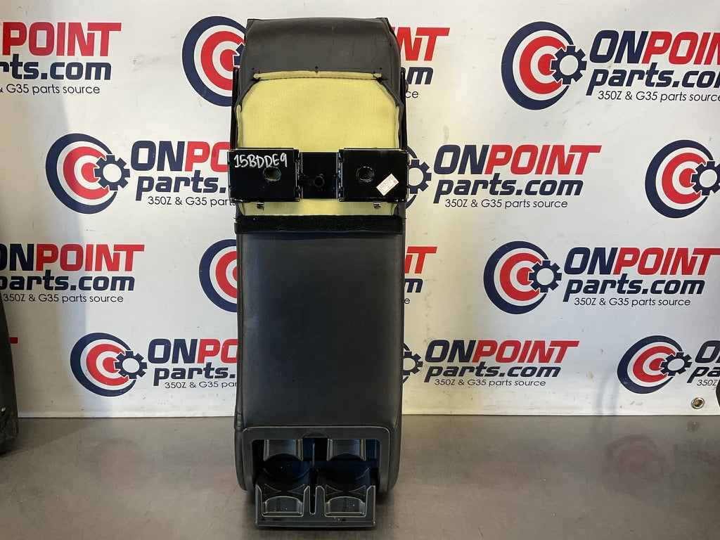 2003 Infiniti G35 Rear Upper Leather Seat Cushions Center Console OEM 15BDDE9 - On Point Parts Inc