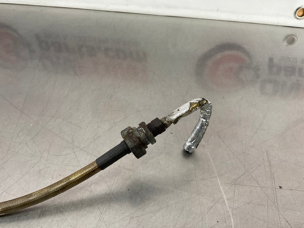 2006 Nissan 350Z Clutch Slave Cylinder with Braided Steel Line OEM 15BAJDG - On Point Parts Inc