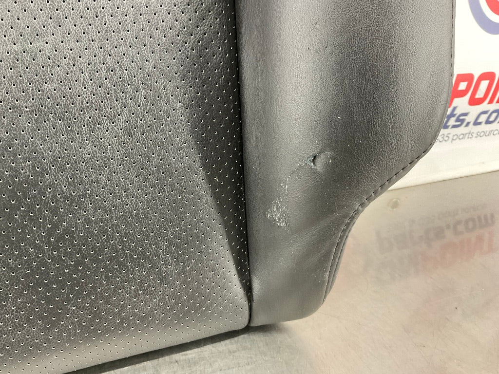 2008 Infiniti G37 Coupe Rear Leather Upper Seat Cushions OEM 21BAXD9 - On Point Parts Inc