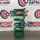 2003 Nissan 350Z Rear Tien Lowering Coil Springs 23BCPEI - On Point Parts Inc
