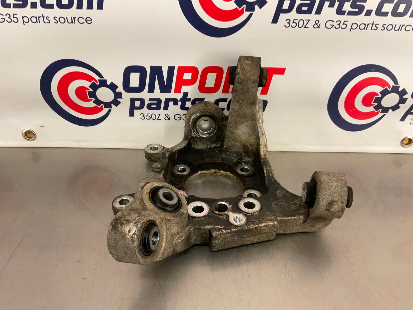 2004 Infiniti G35 Passenger Right Rear Suspension Knuckle OEM 12BK8DK - On Point Parts Inc
