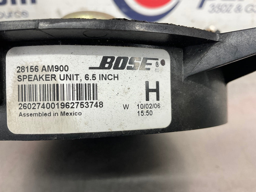 2007 Nissan 350Z Driver Left Bose Door Speaker 6.5 28156 OEM 25BCBEA - On Point Parts Inc