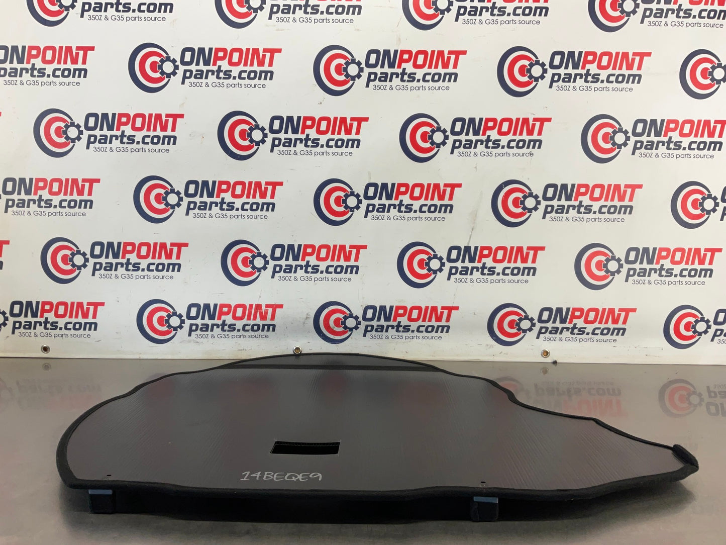 2004 Nissan 350Z Convertible Rear Trunk Spare Tire Cover Subfloor OEM 14BEQE9 - On Point Parts Inc