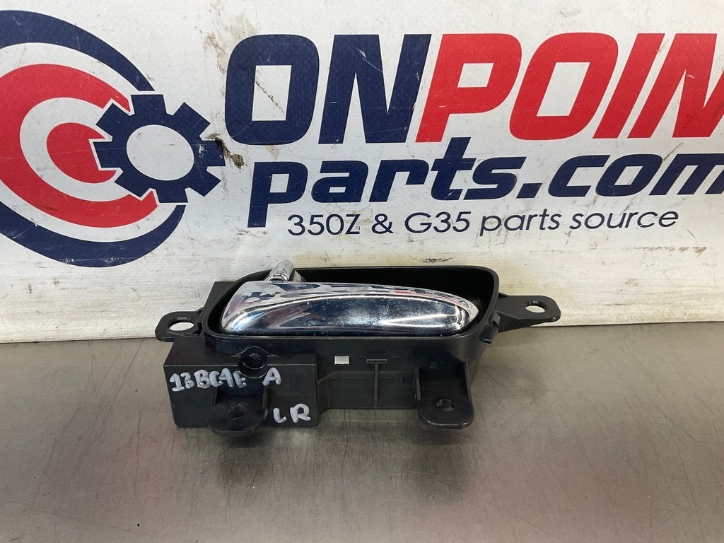 2008 Infiniti G35 Sedan Driver Left Rear Interior Door Handle OEM 13BC4EA - On Point Parts Inc