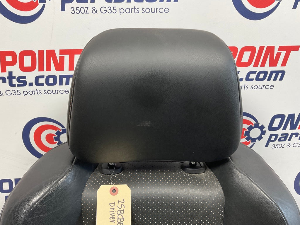 2007 Nissan 350Z Driver Left Powered Leather Seat with Switches OEM 25BCBE9 - On Point Parts Inc