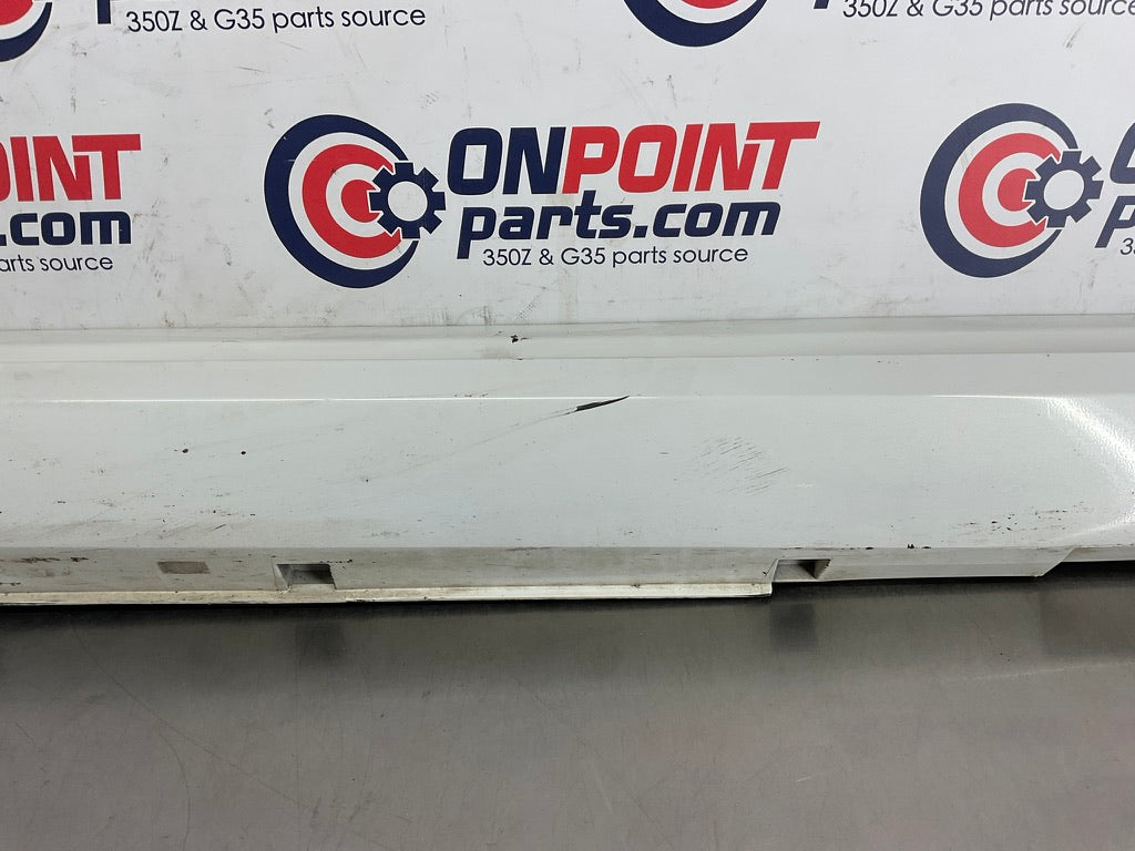 2013 Infiniti G37 Sedan Driver Left Rocker Panel Side Skirt OEM 12BCGE5 - On Point Parts Inc
