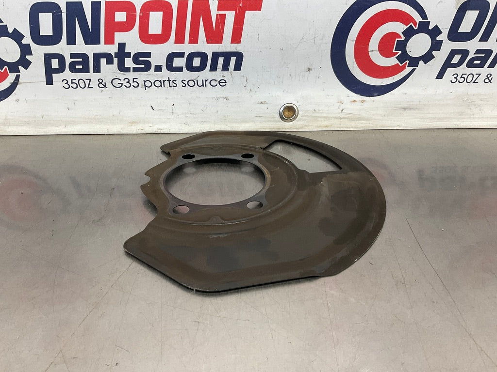 2003 Nissan 350Z Passenger Right Front Brake Dust Cover Baffle Plate OEM 14BBGDK - On Point Parts Inc