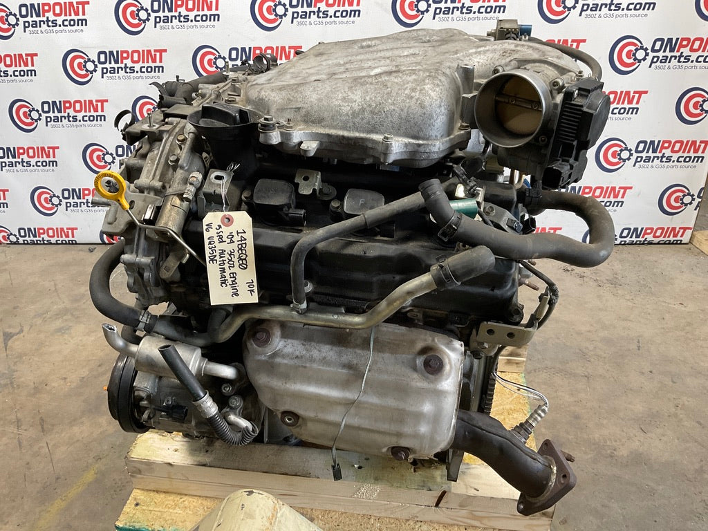2004 Nissan 350Z Automatic 5 Speed V6 VQ35DE Engine 70k OEM 14BEQE0 - On Point Parts Inc