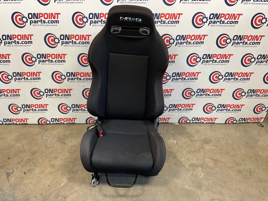 2003 Infiniti G35 Driver Left NRG Innovations Manual Cloth Bucket Seat 15BDDE9 - On Point Parts Inc