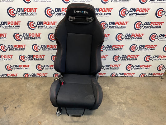 2003 Infiniti G35 Driver Left NRG Innovations Manual Cloth Bucket Seat 15BDDE9 - On Point Parts Inc