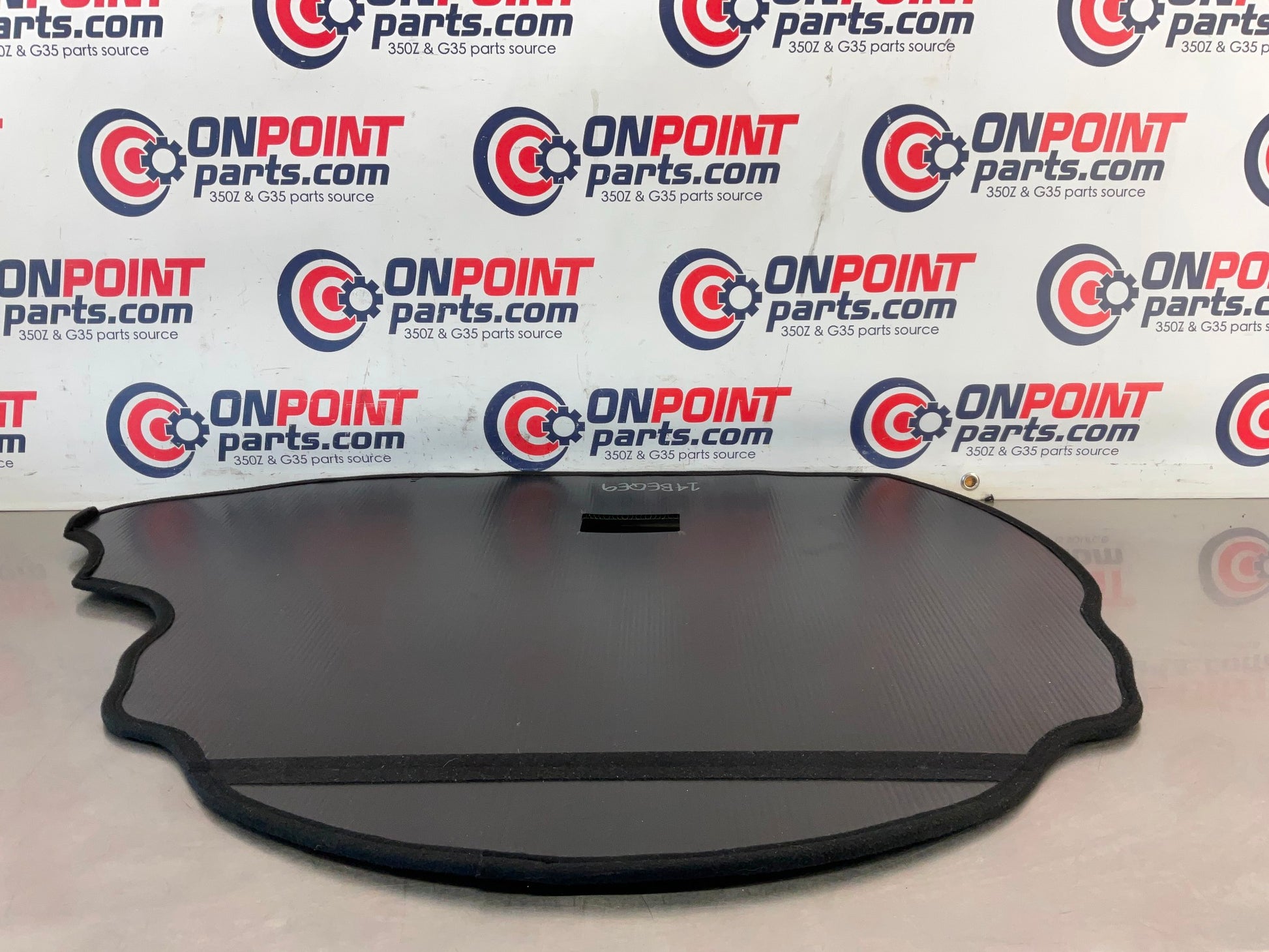 2004 Nissan 350Z Convertible Rear Trunk Spare Tire Cover Subfloor OEM 14BEQE9 - On Point Parts Inc