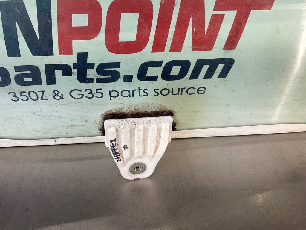 2005 Infiniti G35 Coupe Passenger Right Door Tinted Window Glass OEM 24BFFE1 - On Point Parts Inc