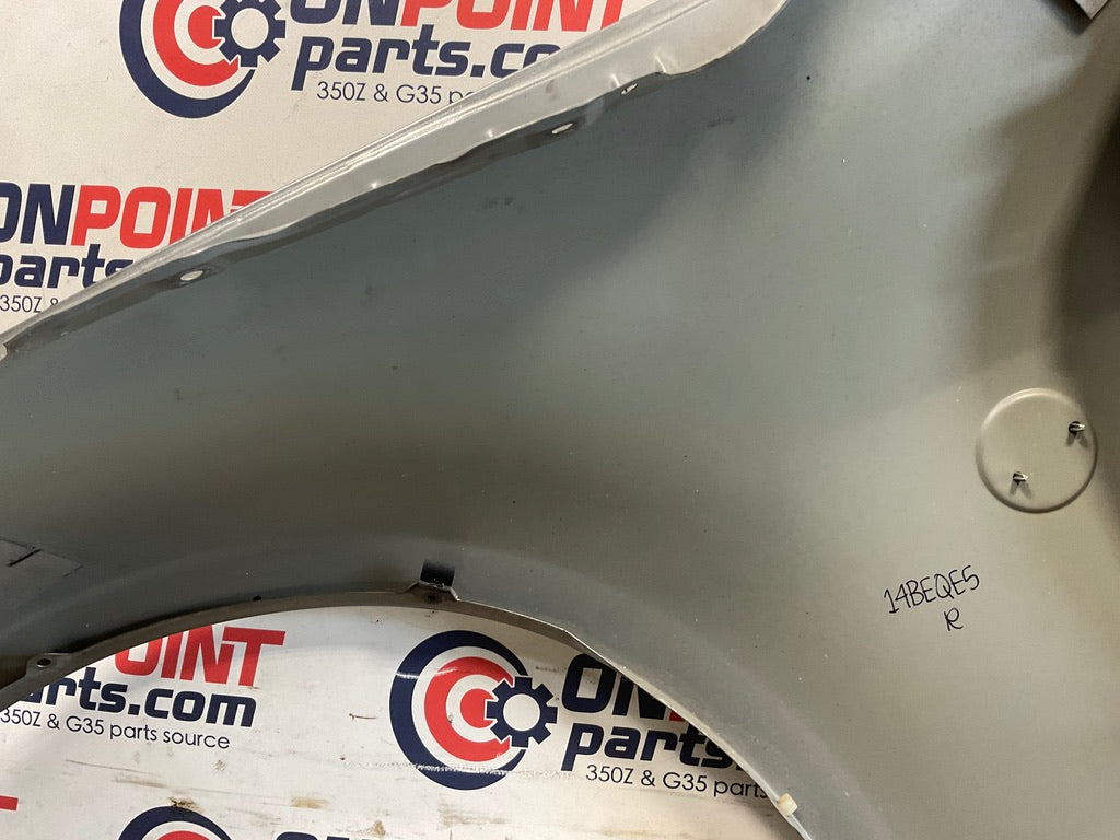 2004 Nissan 350Z Passenger Right Front Fender with Emblem OEM 14BEQE5 - On Point Parts Inc