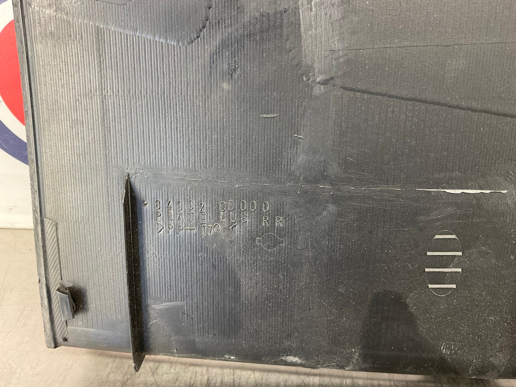 2008 Nissan 350Z Rear Trunk Latch Cover Trim 84992 OEM 13BASD8 - On Point Parts Inc