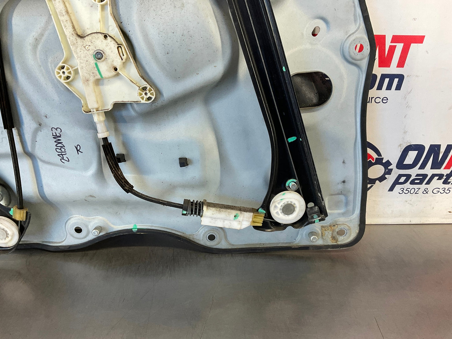 2012 Nissan 370Z Passenger Right Window Regulator Motor Assembly OEM 24BDME3 - On Point Parts Inc